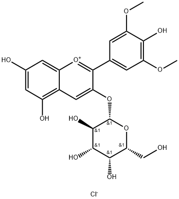 氯化錦葵色素-3-O-半乳糖苷, 30113-37-2, 結(jié)構(gòu)式