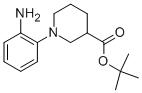 2-AMINO-(3-(TERT-BUTYLOXYCARBONYL)PIPERIDIN-1-YL)BENZENE Struktur