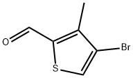 4-BROMO-3-METHYLTHIOPHENE-2-CARBOXADEHYDE Struktur