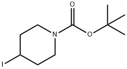 N-Boc-4-iodopiperidine Struktur