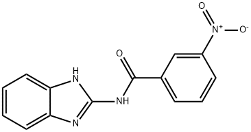 N-(1H-benzo[d]iMidazol-2-yl)-3-nitrobenzaMide Struktur