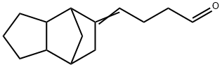 4-(TRICYCLO(5.2.1.0)DECYLIDENE-8)BUTANAL Struktur