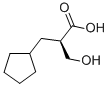 (R)-ALPHA-(HYDROXYMETHYL)-CYCLOPENTANEPROPANOIC ACID Struktur