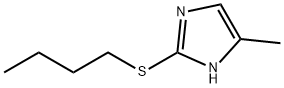 1H-Imidazole,  2-(butylthio)-4-methyl-  (9CI) Struktur