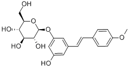 3,5-DIHYDROXY-4'-METHOXYSTILBENE 3-O-BETA-D-GLUCOSIDE price.