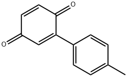 2-(p-tolyl)-p-benzoquinone      Struktur