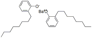 barium bis(octylphenolate) Struktur