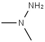 Dimethyl hydrazine Struktur