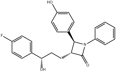 依澤替米貝去氟代類似物, 302781-98-2, 結(jié)構(gòu)式