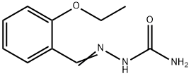 Hydrazinecarboxamide, 2-[(2-ethoxyphenyl)methylene]- (9CI) Struktur