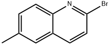 2-Bromo-6-methylquinoline Struktur