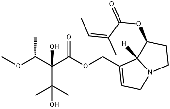 lasiocarpine Struktur