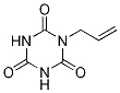 1,3,5-Triazine-2,4,6(1H,3H,5H)-trione, 1-(2-propenyl)- Struktur