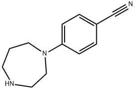 4-[1,4]Diazepan-1-yl-benzonitrile Struktur