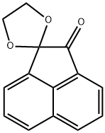 Spiro[acenaphthylene-1(2H),2'-[1,3]dioxolan]-2-one Struktur