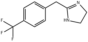 2-(p-Trifluoromethylbenzyl)-2-imidazoline Struktur