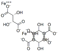 [R-(R*,R*)]-tartaric, acid iron(3+) salt  Struktur