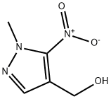 1H-Pyrazole-4-methanol, 1-methyl-5-nitro- (9CI) Struktur