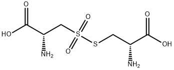 L-cystine S,S-dioxide Struktur