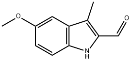 5-METHOXY-3-METHYL-1H-INDOLE-2-CARBALDEHYDE Struktur