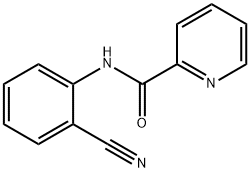 N-(2-cyanophenyl)picolinaMide Struktur