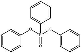 diphenyl phenylphosphonate  Struktur