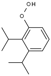 Diisopropylbenzen hydroperoxide Struktur