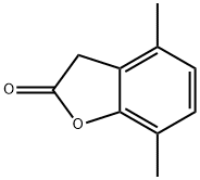 2(3H)-Benzofuranone,  4,7-dimethyl- Struktur