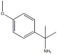 1-(4-methoxyphenyl)-1-methylethylamine Struktur