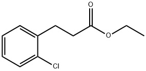 3-(2-CHLORO-PHENYL)-PROPIONIC ACID ETHYL ESTER Struktur