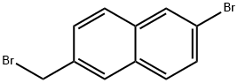 2-BROMO-6-(BROMOMETHYL)NAPHTHALENE Struktur