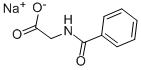 HIPPURIC ACID SODIUM SALT Struktur