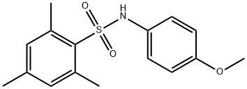 N-(4-Methoxyphenyl)-2,4,6-triMethylbenzenesulfonaMide, 97% Struktur