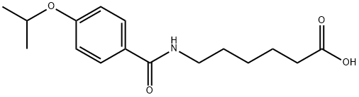 6-(4-ISOPROPOXY-BENZOYLAMINO)-HEXANOIC ACID Struktur