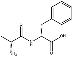 H-D-ALA-D-PHE-OH Structure