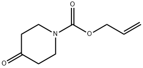 1-N-ALLOC-4-PIPERIDONE Struktur