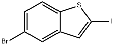 5-BROMO-2-IODO-BENZO[B]THIOPHENE Struktur