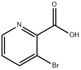 3-BROMOPYRIDINE-2-CARBOXYLIC ACID Structure