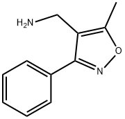 (5-METHYL-3-PHENYL-4-ISOXAZOLYL)METHYLAMINE Struktur