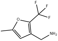 [5-METHYL-2-(TRIFLUOROMETHYL)-3-FURYL]METHYLAMINE Struktur