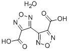 3,3'-DICARBOXY-4,4'-DIFURAZAN HYDRATE Struktur