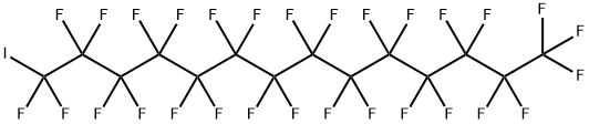 nonacosafluoro-1-iodotetradecane  Struktur