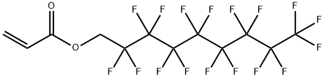 2,2,3,3,4,4,5,5,6,6,7,7,8,8,9,9,9-heptadecafluorononyl acrylate Struktur