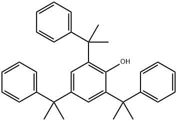 2,4,6-tris(1-methyl-1-phenylethyl)phenol Struktur