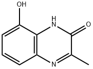 2(1H)-Quinoxalinone,  8-hydroxy-3-methyl- Struktur