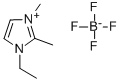 1-ETHYL-2,3-DIMETHYLIMIDAZOLIUM TETRAFLUOROBORATE Struktur