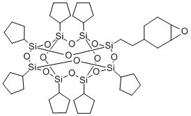 PSS-(2-(3 4-EPOXYCYCLOHEXYL)ETHYL)-HEPT& Struktur