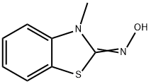 2(3H)-Benzothiazolone,3-methyl-,oxime(9CI) Struktur