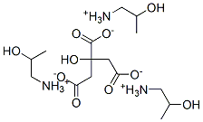 (2-hydroxypropyl)ammonium citrate Struktur