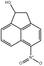 1-Acenaphthenol, 5-nitro- Struktur